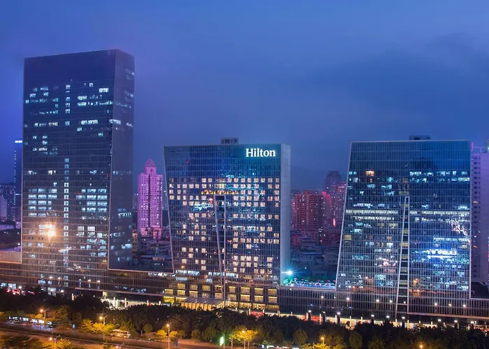 Hilton Shenzhen Futian, Metro Station At Hotel Front Door, Close To Futian Convention & Exhibition Center